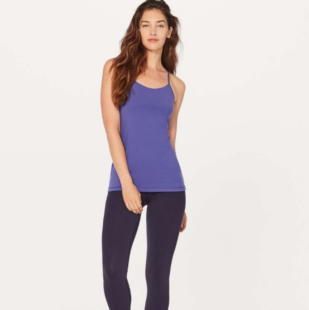 Lululemon 6 Workout Tank top power Y racerback S 6